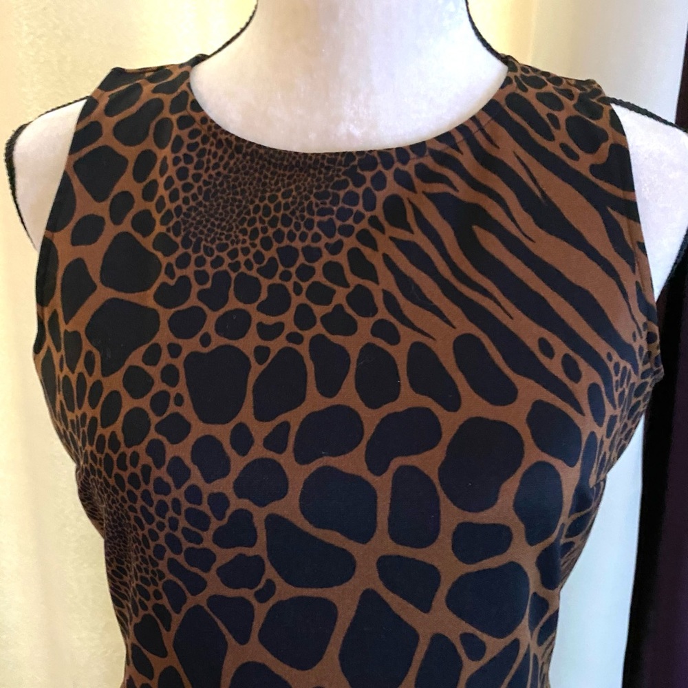 MICHAEL KORS Carmel Animal print dress 🦒 - Picture 7 of 16